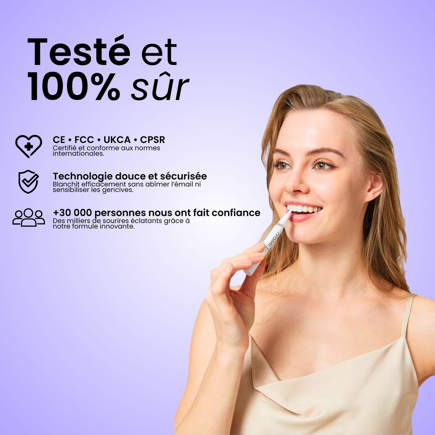 Kit de blanchiment dentaire LED