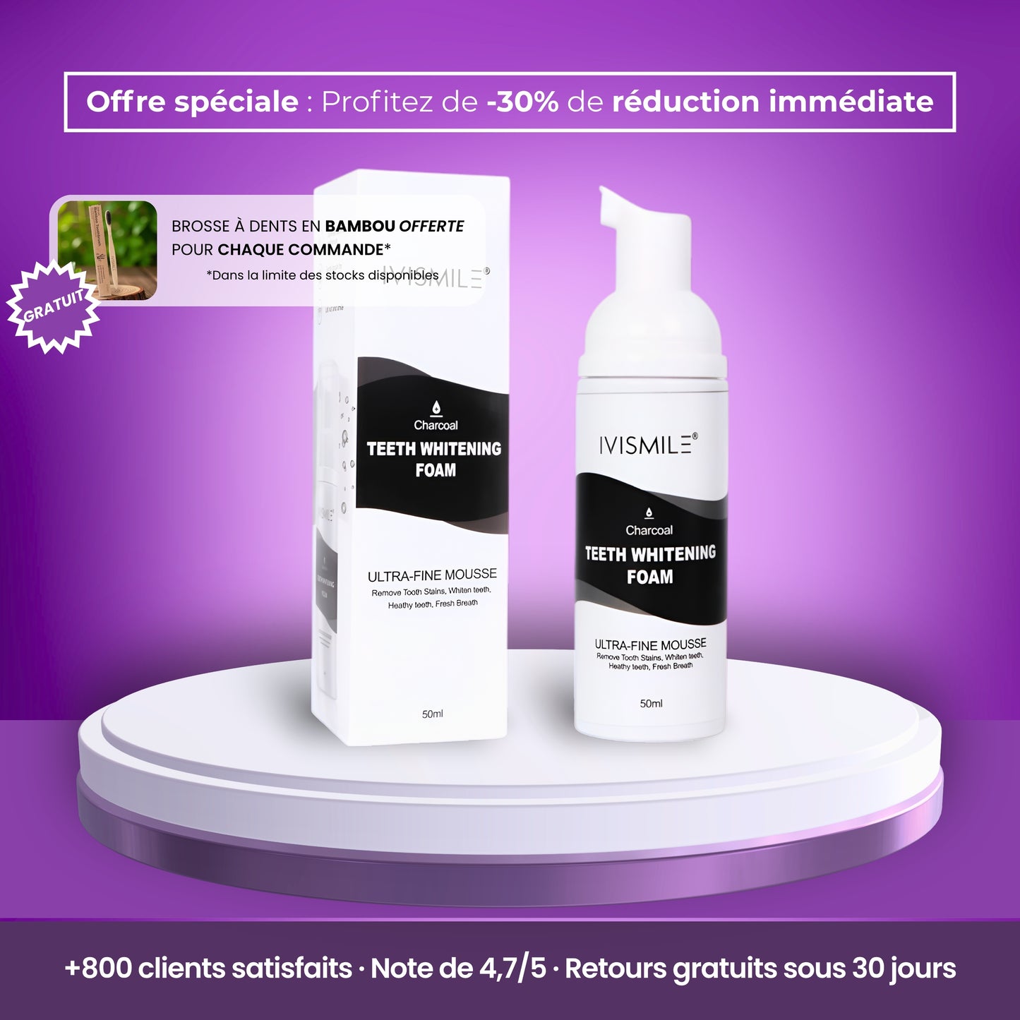 Mousse Blanchissante