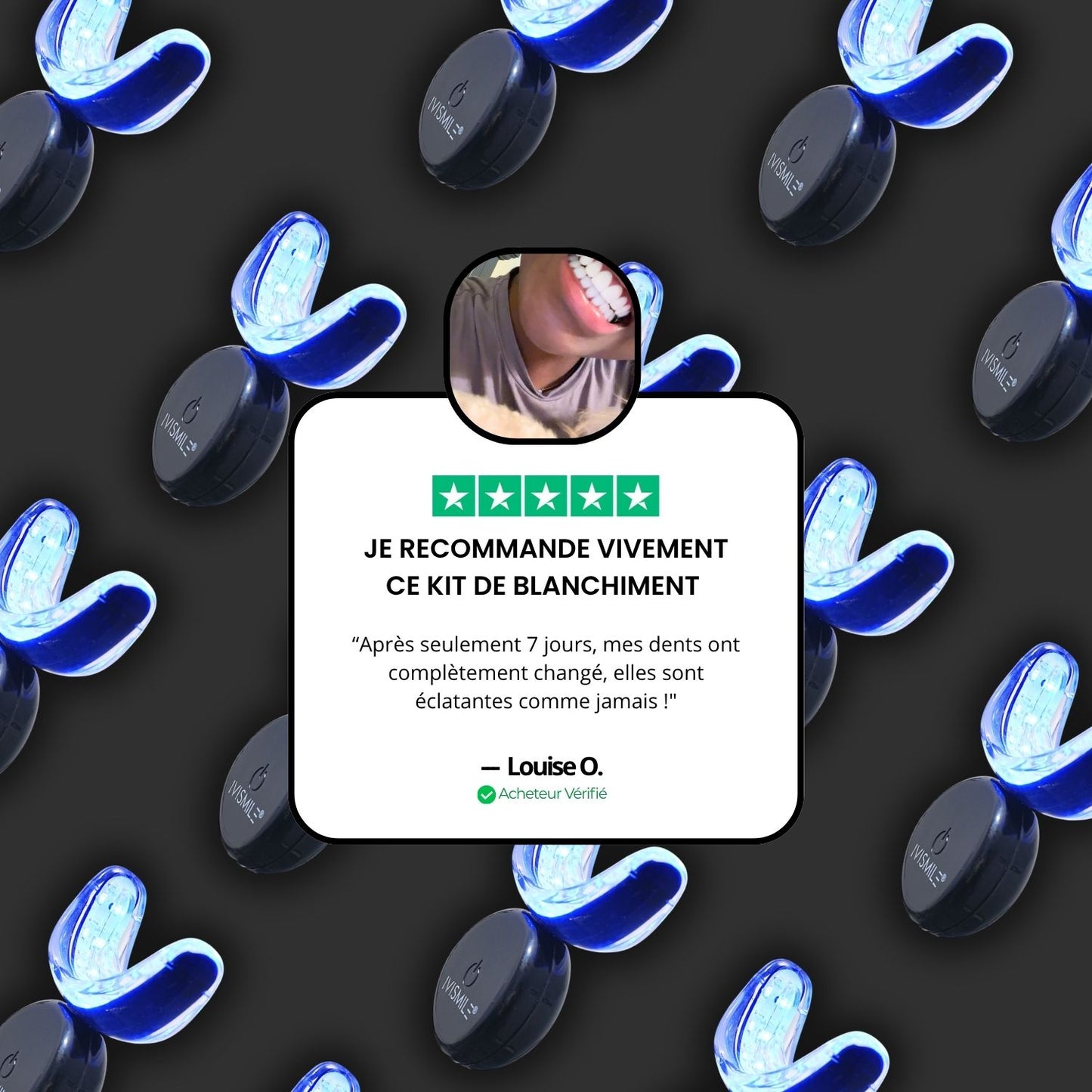 Kit de blanchiment dentaire LED