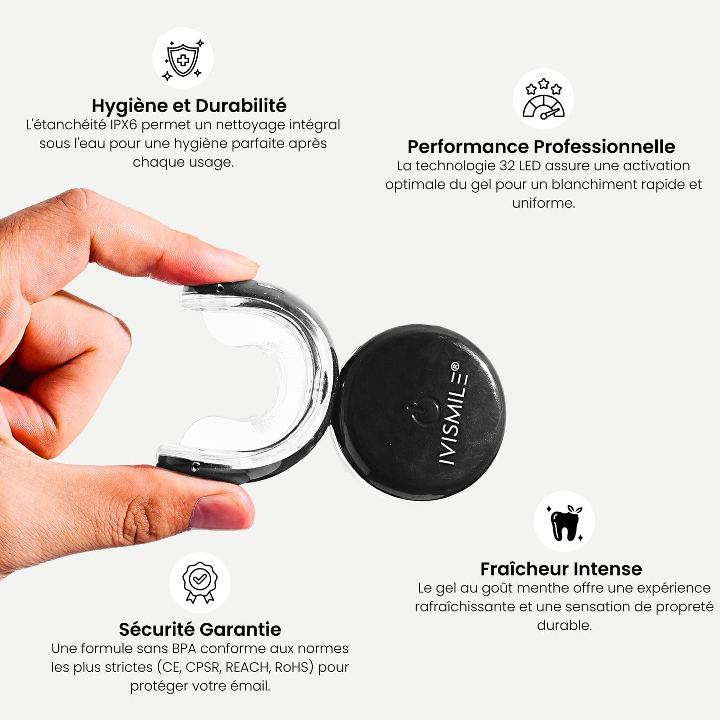 Kit de blanchiment dentaire LED